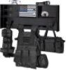 BUYYAH Police Gear Stand, Police Hanger, Tactical Duty Gear Rack with 3 Hooks - Thumbnail 1