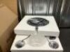 3 Lights Hanging Pendent Ceiling Chandelier, Mid Century Modern Industrial Farmhouse Kitchen Light with Clear Glass Shades - Thumbnail 2