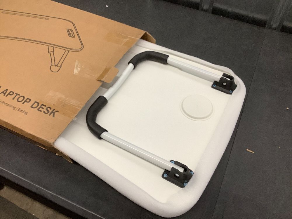 Foldable Laptop Table, Portable Lap Desk Bed Table Tray - Image 3 - Lot 4042