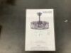 19" Farmhouse Fandelier Ceiling Fan with Light - Thumbnail 3