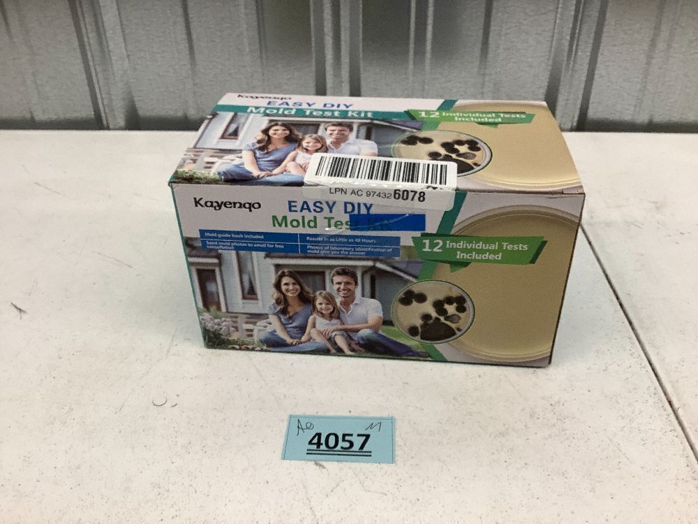 Mold Test Kit for Home - 12 Simple Detection Tests - Image 4 - Lot 4057