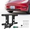 Wigoo Front License Plate Holder for Tesla Model Y/3 - Thumbnail 1