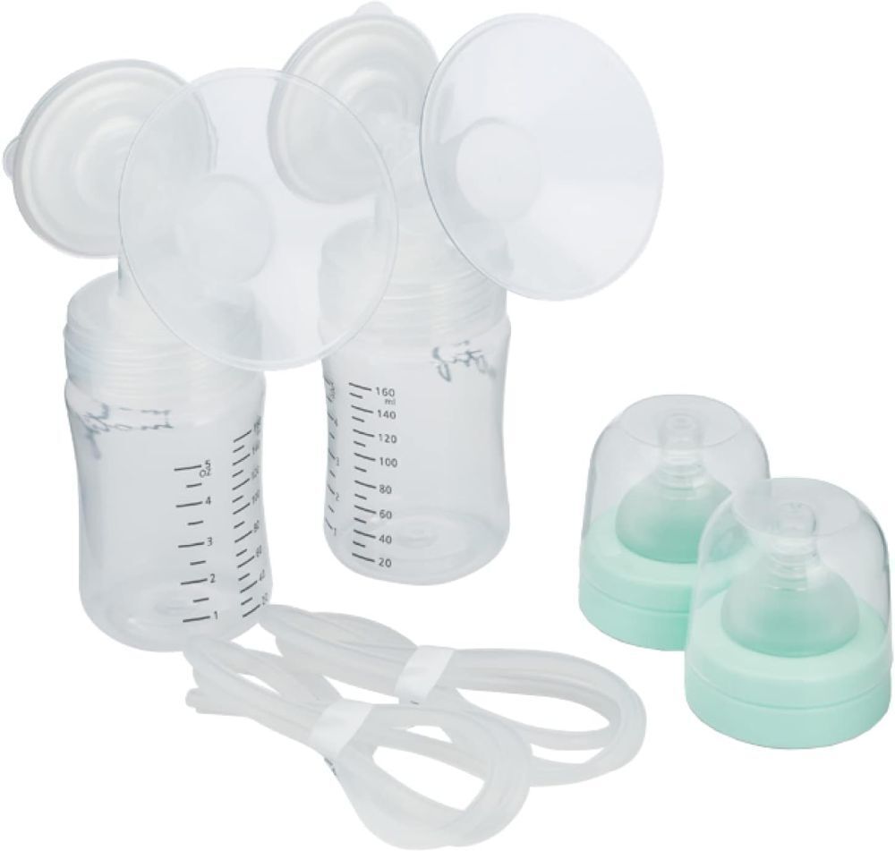 Motif Medical, Luna Double Pumping Kit, Replacement Parts for Breast Pump - Medium 24mm Clear - Image 1 - Lot 4062