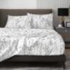 HYPREST Floral Sheets Queen Size - Thumbnail 1