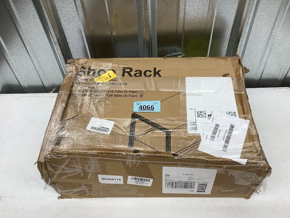Metal 5 Tier Shoe Rack for Front Door Entrance - Image 4 - Lot 4066