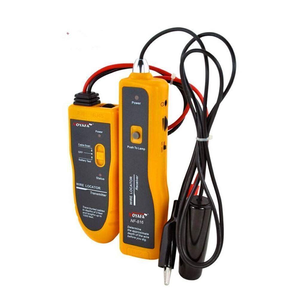 ELEOPTION Underground Cable Wire Locator Tracker Locating Cable Tester NOYAFA NF-816 - Image 1 - Lot 4069