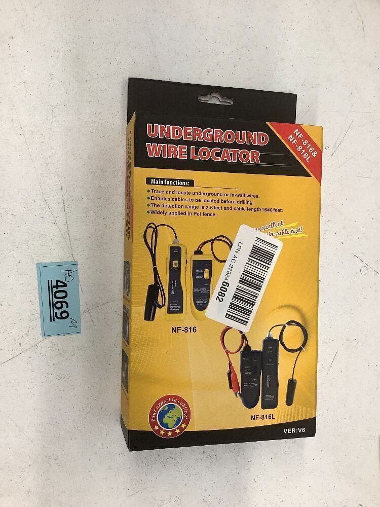 ELEOPTION Underground Cable Wire Locator Tracker Locating Cable Tester NOYAFA NF-816 - Image 3 - Lot 4069