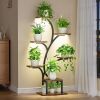 Plant Stand Indoor with Grow Lights, 7 Tiered Indoor Plant Shelf - Thumbnail 1