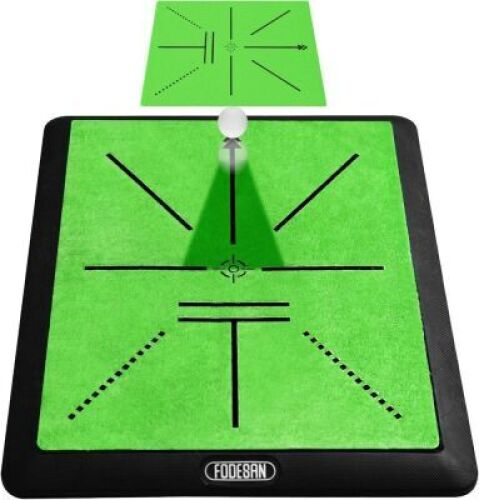 Golf Hitting Mat – Practice Mat with Swing Path Feedback & Impact Detection - Lot 4079