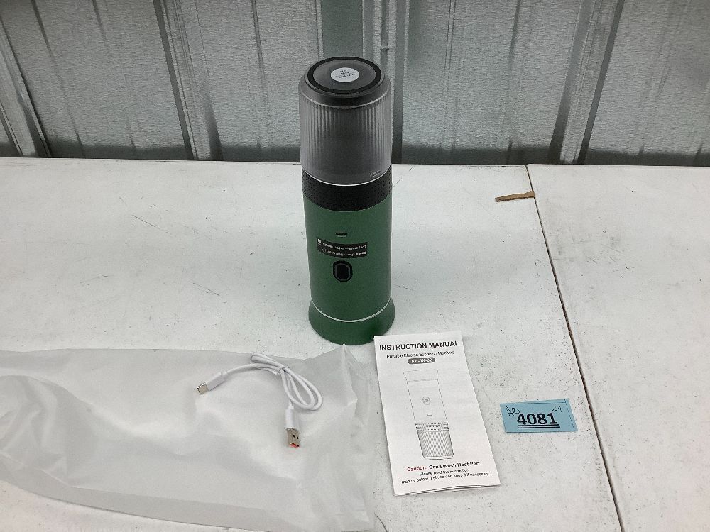 Portable Electric Espresso Machine, Portable Coffee Maker - Image 2 - Lot 4081