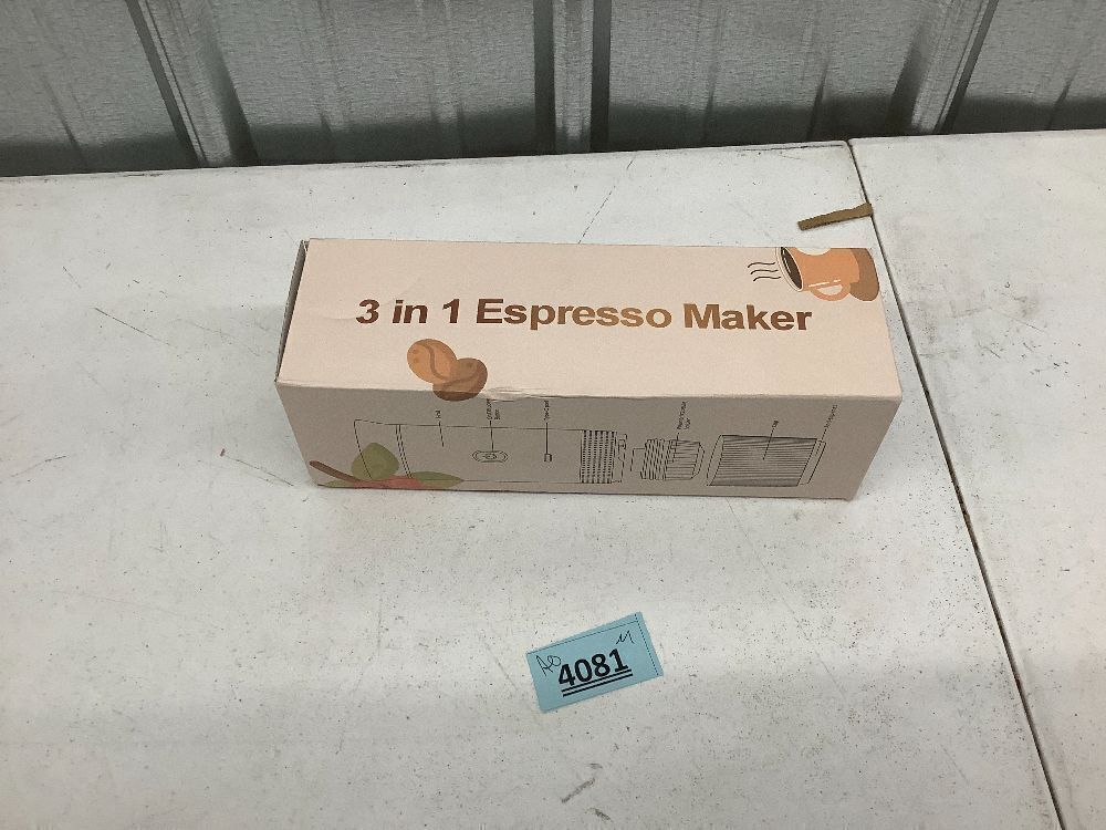 Portable Electric Espresso Machine, Portable Coffee Maker - Image 4 - Lot 4081