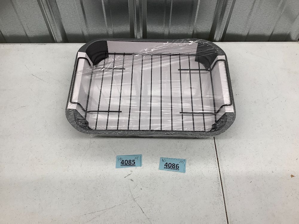 kitCom Bakeware Nonstick Roaster, Nonstick Roasting Pan with Rack - Image 2 - Lot 4086