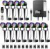 Low Voltage RGBW Color Changing Landscape Lights with 300W Transformer Kit, 12 Pack - Thumbnail 5