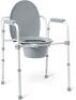 Medline 3-in-1 Steel Bedside Commode - Thumbnail 1