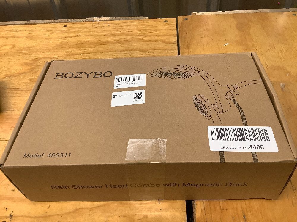 High Pressure Rain Shower Head: Upgrade Shower Heads with Handheld Spray Combo with Fixed Showerhead and 10 Sprays Handheld Shower Head, Detachable Shower head Built-in Magnetic Docking and Power Jets - Image 4 - Lot 4113