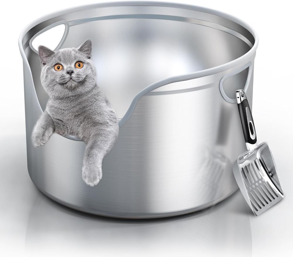 Stainless Steel Litter Box - Image 1 - Lot 4136