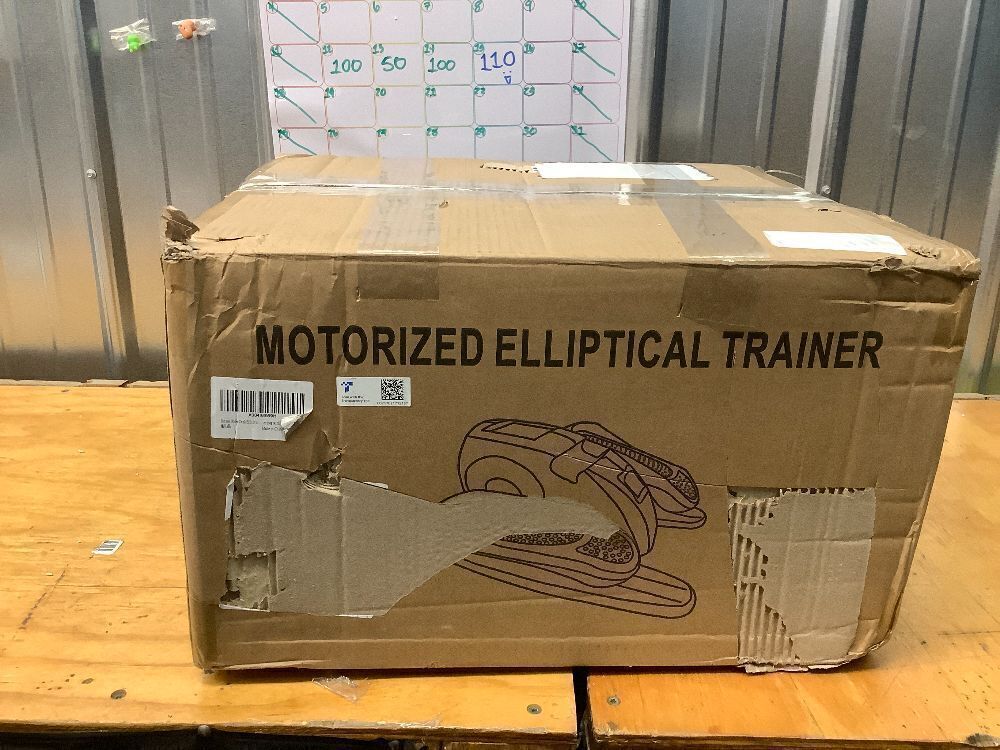 Under Desk Elliptical Machine, Electric Ellipse Leg Exerciser as Seen on Tv for Seniors with 12 Adjustable, Quiet Portable Elliptical Machine, Seated Pedal Exerciser with Remote Control - Image 5 - Lot 4147