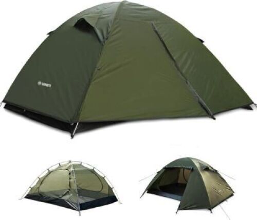 Backpacking Tent for Camping 2/3/4 Person Hiking Ultralight Tent for Waterproof Windproof Outdoor Tents Easy Setup Two Doors Double Layer Lightweight Instant Tents - Lot 4153