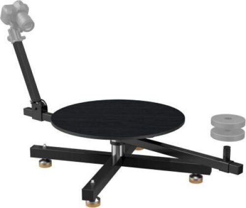 RAUBAY 360 Degree Spinner(Standard Version) Professional Photography Turntable, Rotating Camera Slider, Spinning Photo Video Booth, Spin Platform for Product Photography, Commercial Video, Bullet-time - Lot 4160