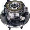 515036 4WD/AWD Front Wheel Hub Bearing Assembly Compatible with Cadillac Escalade, Chevy Silverado, Avalanche 1500, Express, Tahoe, Suburban, GMC Savana, Yukon, Sierra 6Lugs W/ABS(Pair) - Thumbnail 1