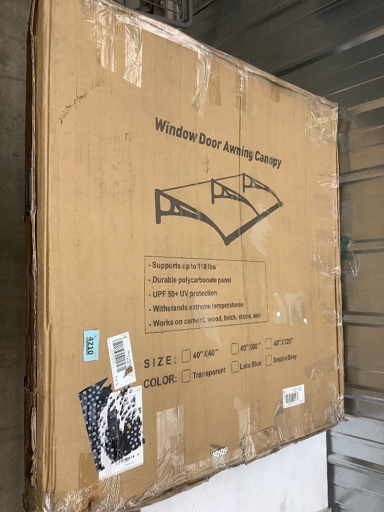 Metal Window Door Awning Canopy - Image 5 - Lot 4210