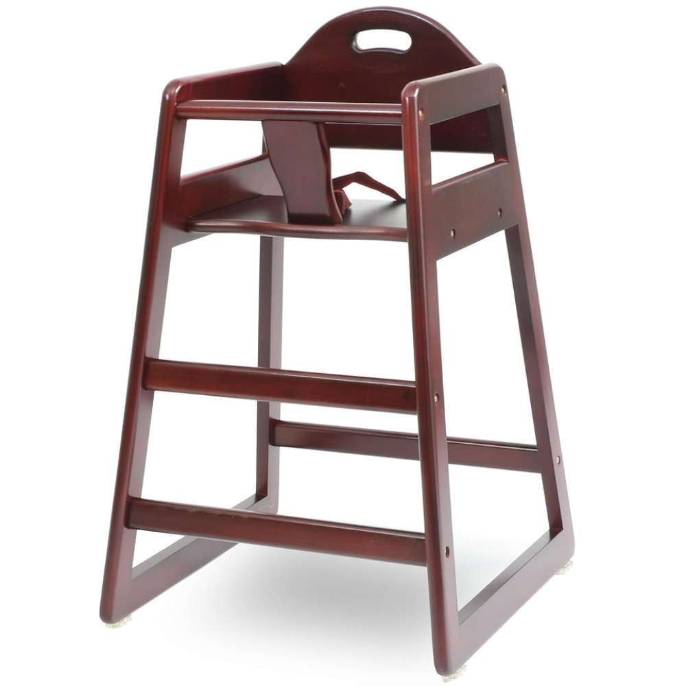 LA Baby Commercial Grade Stack-Able Solid Wood High Chair for Restaurant & Home - Image 1 - Lot 4211