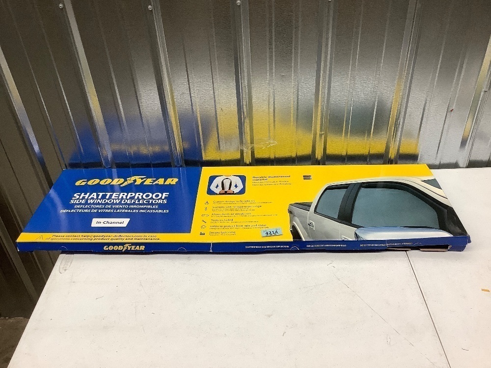 Goodyear Shatterproof in-Channel Window Deflectors - Image 5 - Lot 4214