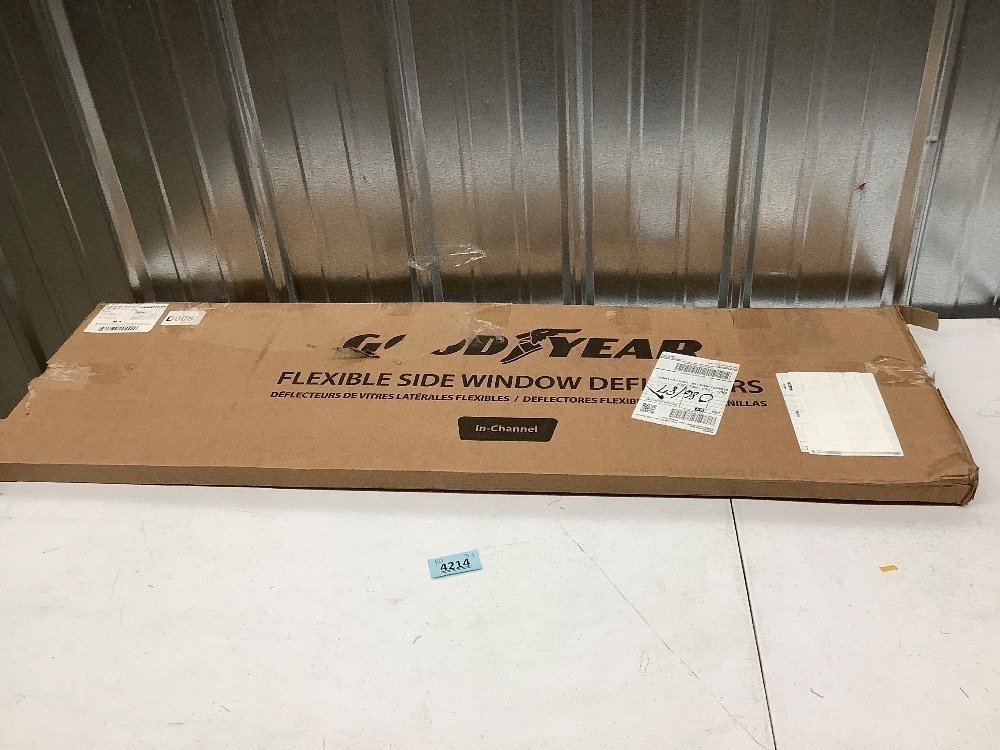 Goodyear Shatterproof in-Channel Window Deflectors - Image 6 - Lot 4214