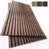 2-Pack Wood Panels for Wall - Acoustic Wood Slat Wall Panels, Soundproof Wooden Paneling for Interior Decor - Thumbnail 6