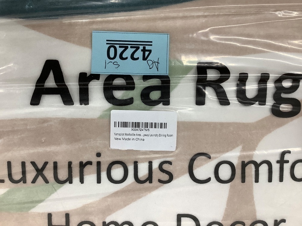 Yamaziot Washable Area Rug - Image 2 - Lot 4220