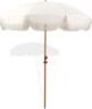 Patio Umbrella with Fringe, Beach Umbrella, Fringe Umbrella Outdoor Patio with Hanging Hook - Thumbnail 1