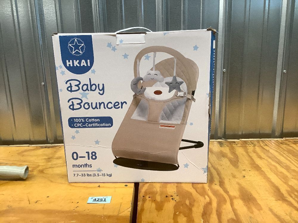 HKAI Baby Bouncer, Portable Baby Bouncer - Image 3 - Lot 4251
