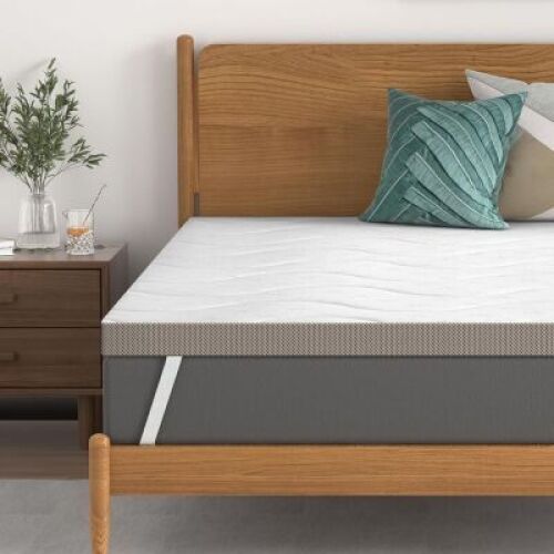 Sleepmax Extra Firm Mattress Topper Full Size 2 Inch - Lot 4290