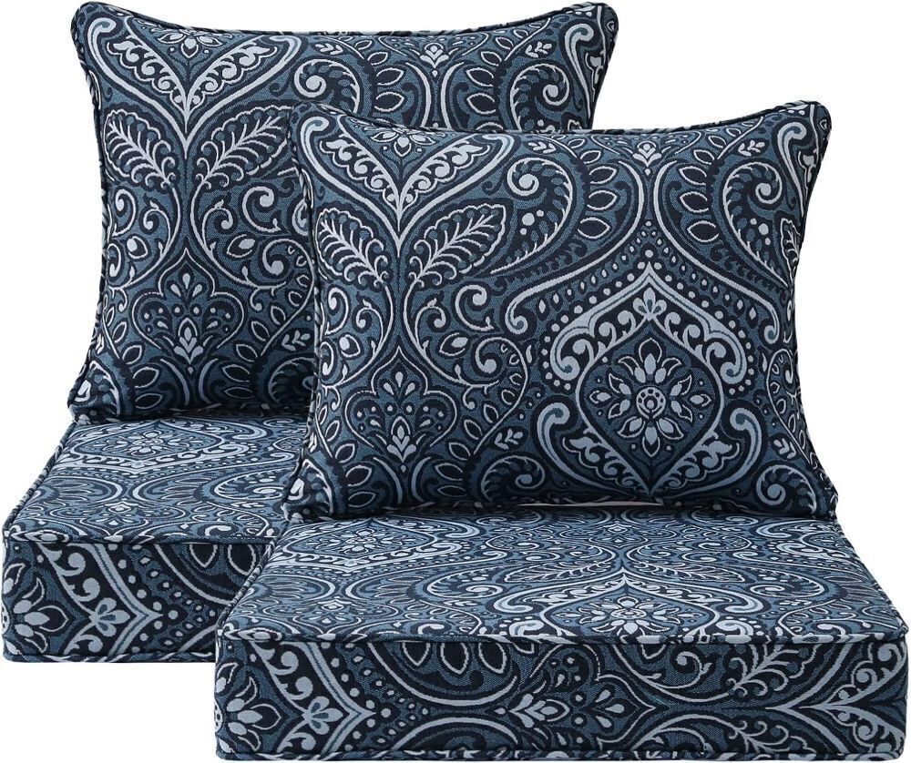 Outdoor Patio Chair Cushions Set - Image 1 - Lot 4294