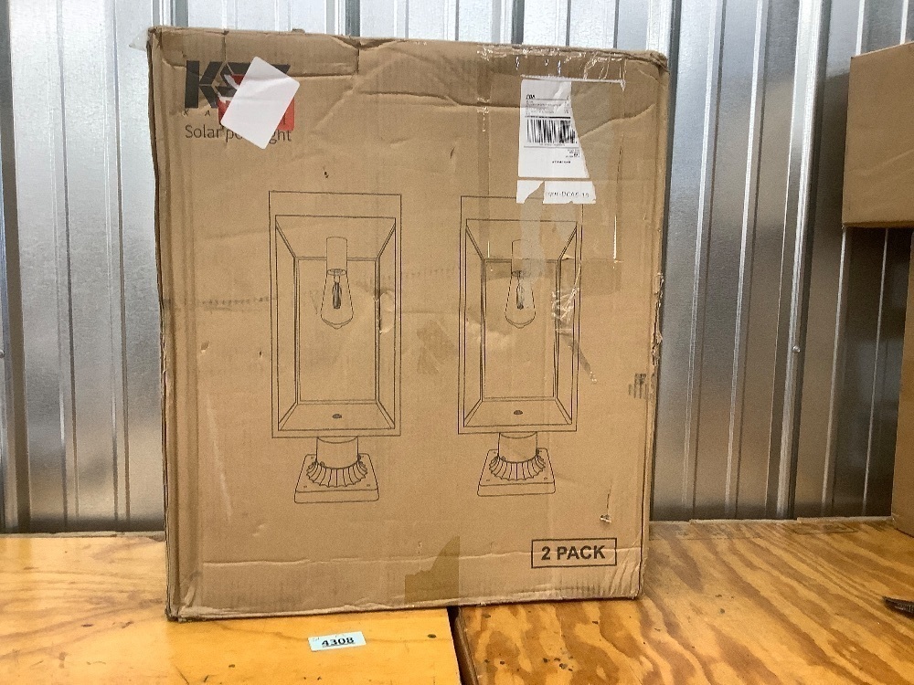 Outdoor solar post light - Image 6 - Lot 4308