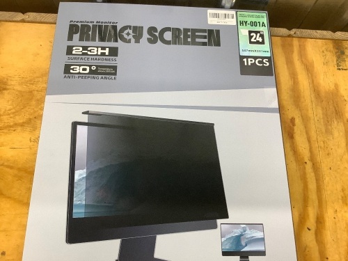 Privacy screen 547mmx331mm - Lot 4325