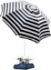 outdoormaster beach umbrella with sand bag and cup holder 6.5ft - Thumbnail 1