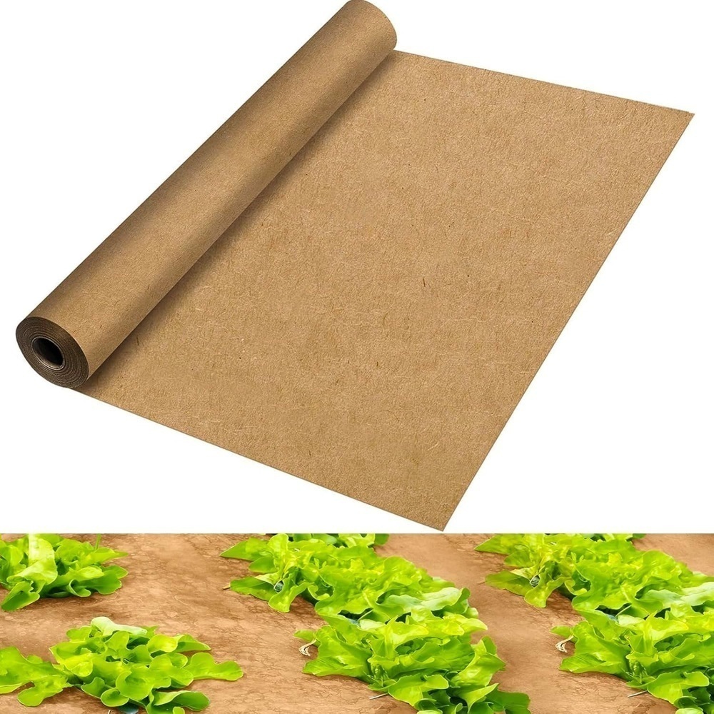 Biodegradable Paper Weed Barrier 120x4ft - Image 1 - Lot 4332