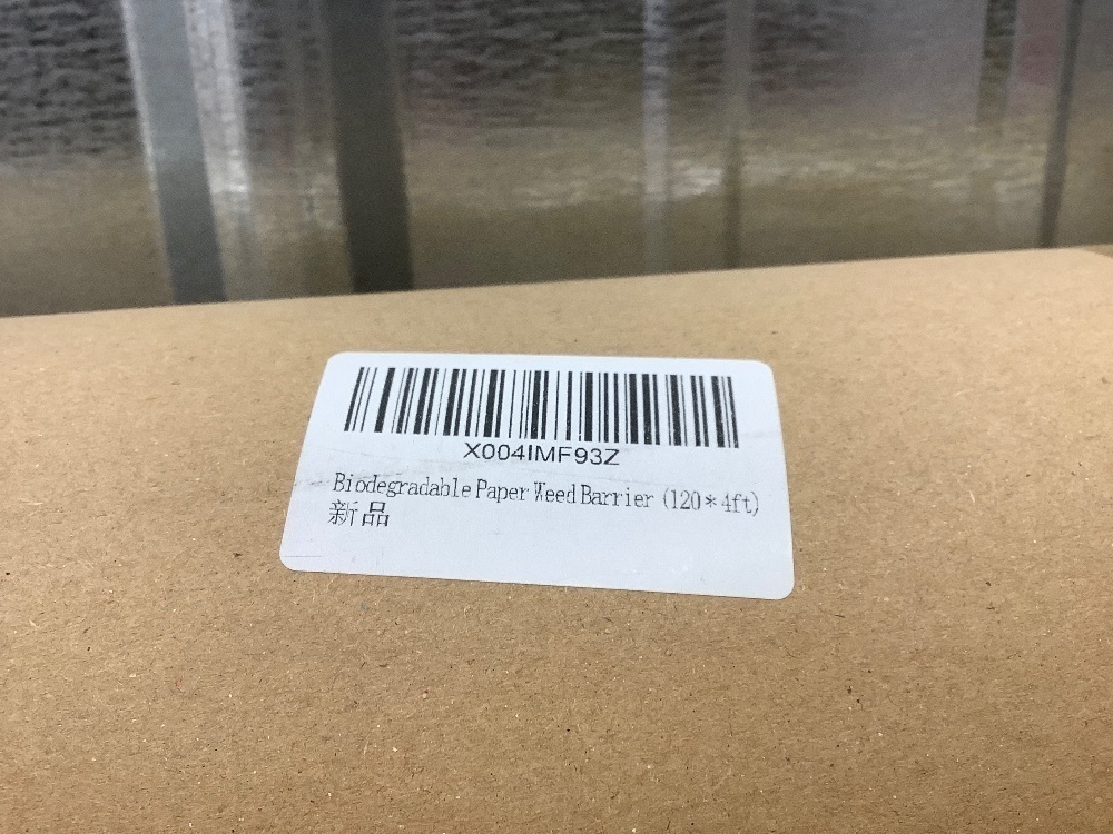 Biodegradable Paper Weed Barrier 120x4ft - Image 3 - Lot 4332