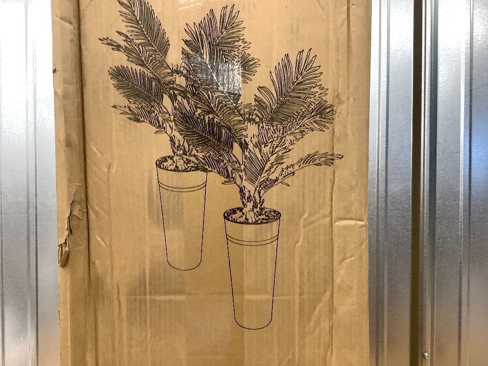KOL 6FT 2-Pack Artificial Palm Tree - Image 2 - Lot 4333
