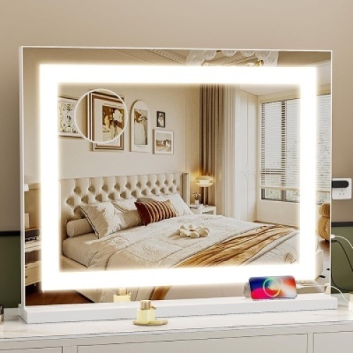 Vanity Mirror with Lights - Lot 4334