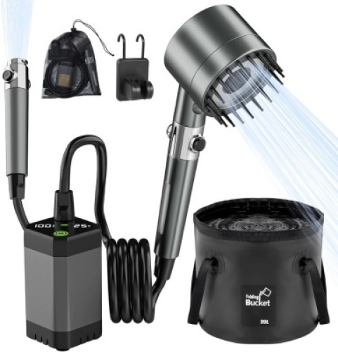 Portable shower for camping - Lot 4336