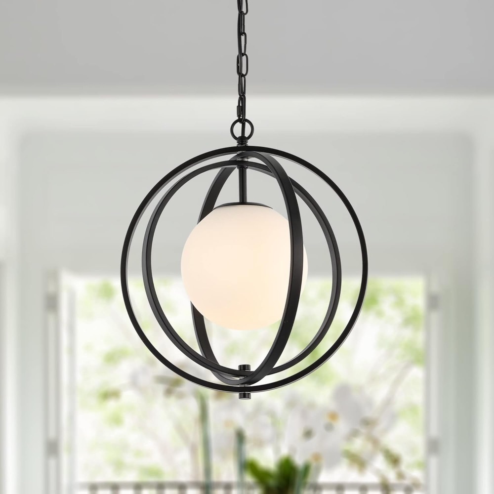 Black Orb Chandelier - Image 1 - Lot 4338