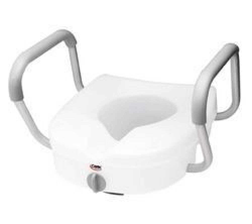 EZ Lock 5 Inch Raised Toilet Seat Padded Arms - Image 1 - Lot 4351