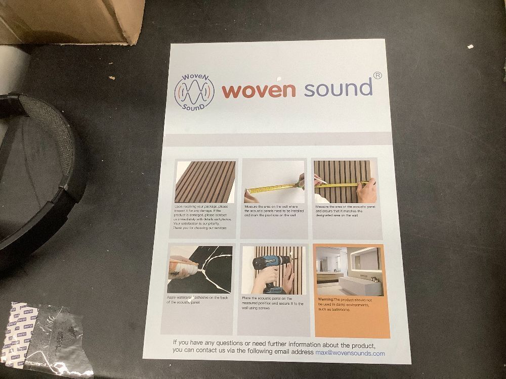 Woven Sound Wood Panels for Wall Sound Proof Fluted Design - Image 2 - Lot 4363