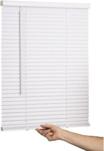 LOTUS & WINDOWARE Cordless Mini Blind, 1" Vinyl Slats - Lot 4372