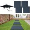 4Pcs Large Stepping Stones Outdoor Garden Walkway - Thumbnail 1