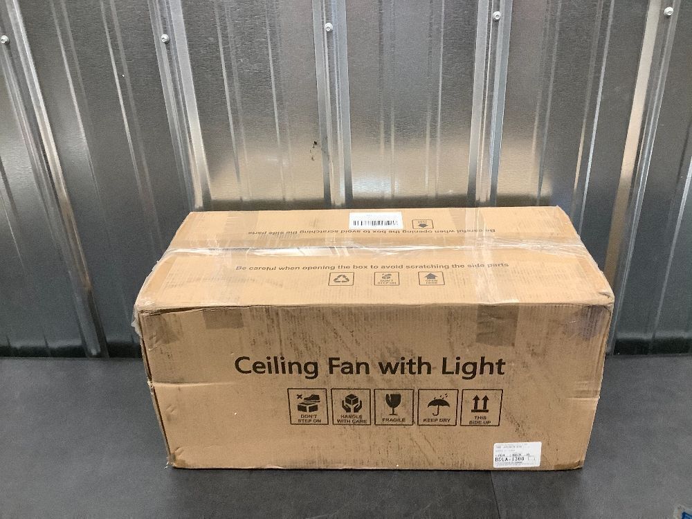 52 Inch Ceiling Fan with Light and Remote - Image 3 - Lot 4385