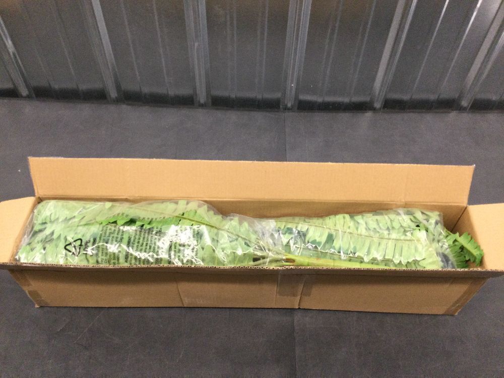 45" Fake Ferns, Realistic Large Artificial Bush Plants, 2 Artificial Boston Ferns with 59 Fronds for Outdoors Planter Indoor Home Garden Porch Decor - Image 2 - Lot 4397