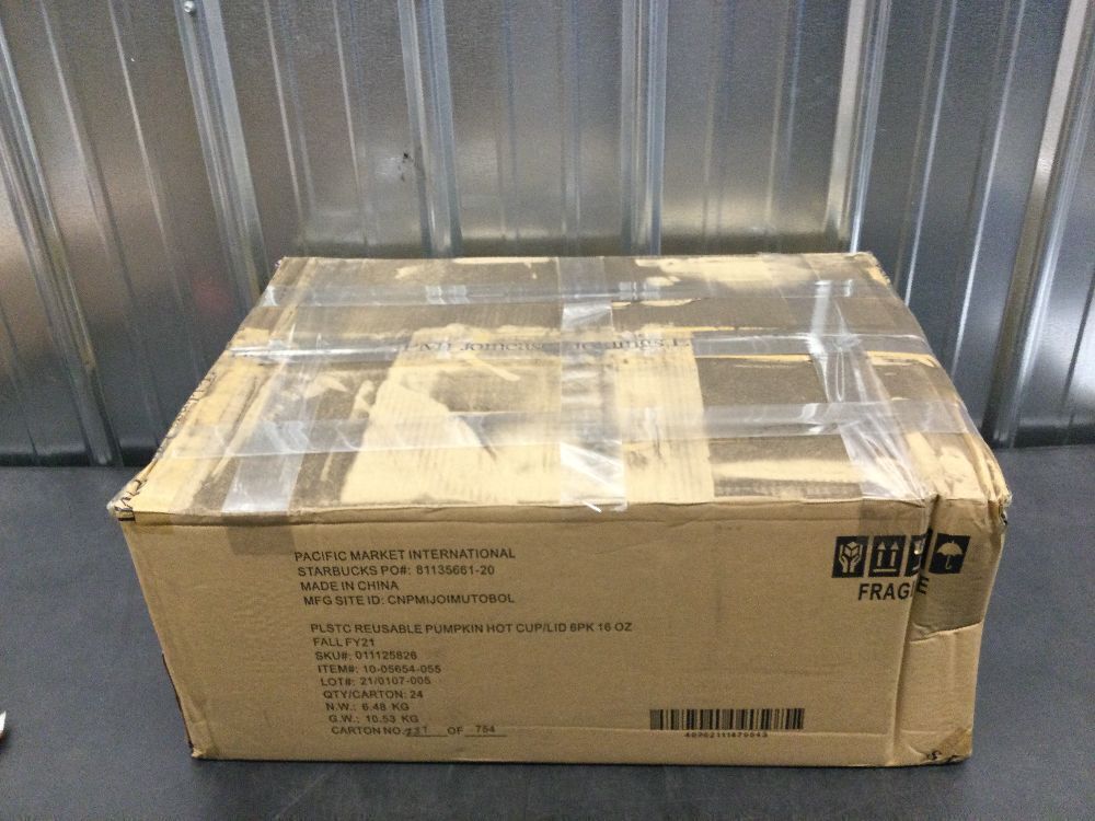 Starbucks Reusable Cup Collection 24 Packs Of 6 W/Lids - Image 7 - Lot 4399